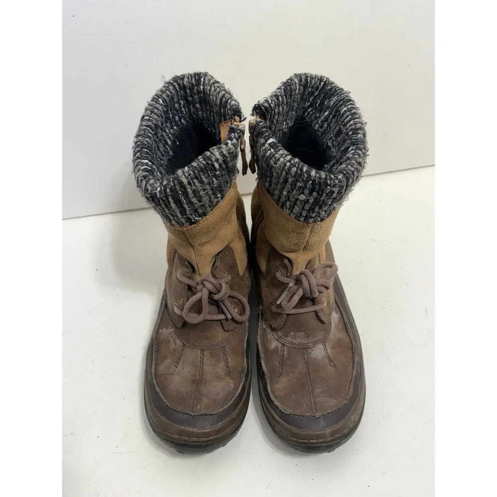 Merrell Decora Bolero Waterproof Winter Boots‎ Brown Size 8.5 Insulated